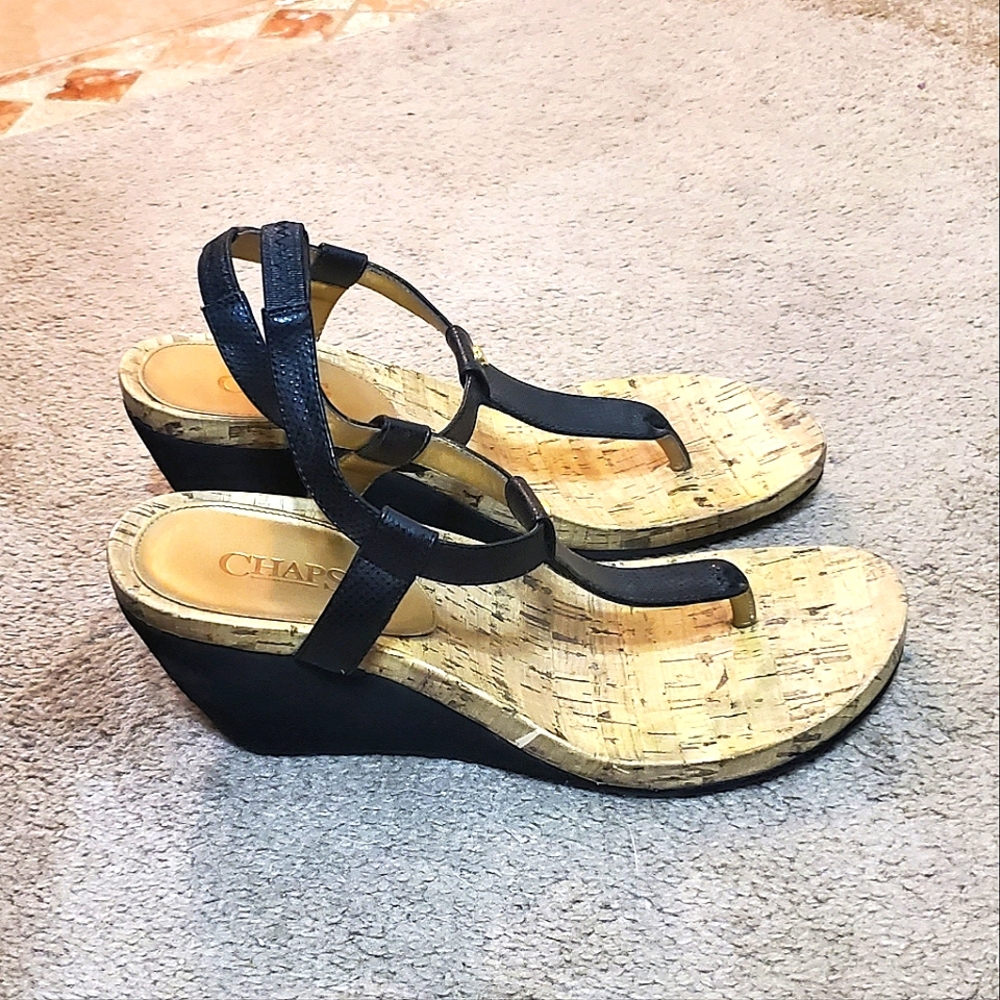 Chaps Raevyn Slip-On Wedge Sandals